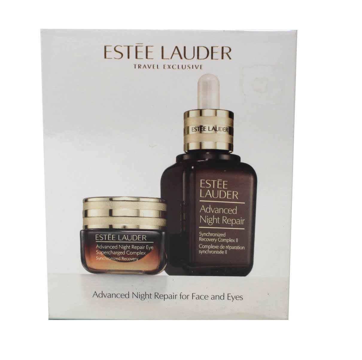 Estee Lauder Advanced Night Repair Synchronized Recovery Complex II for Face and Eyes Supercharged Complex 1 Set