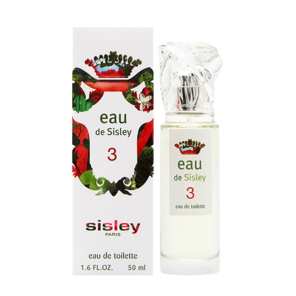 Sisley Eau De Sisley 3 Eau de Toilette Spray for Women, 1.6 Ounce